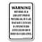 Signmission Safety Sign, 18 in Height, Aluminum, 12 in Length, Equine - Indiana A-1218 Equine - Indiana - alternate 1